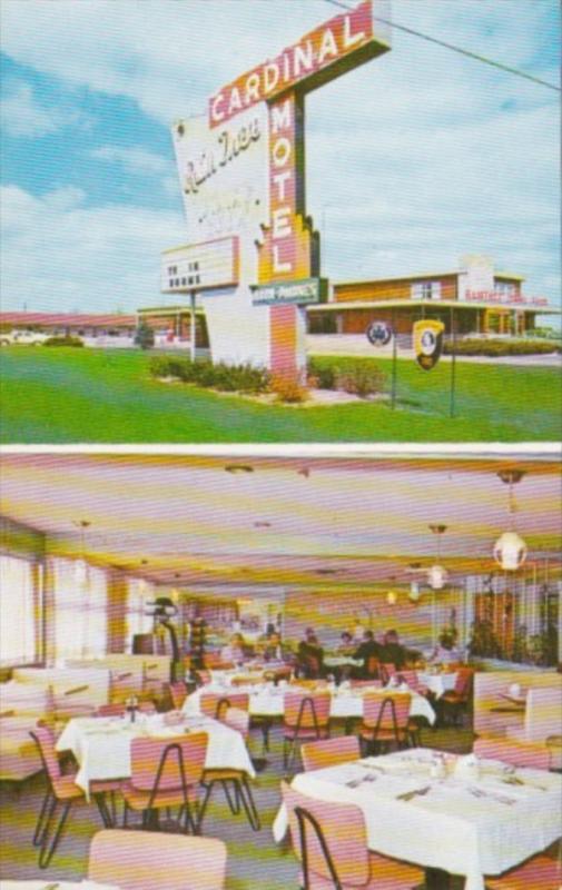 Indiana New Castle Raintree Dining Room and Cardinal Motel