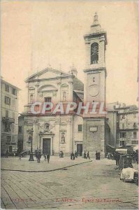 Postcard Old Nice Eglise Saint Reparale