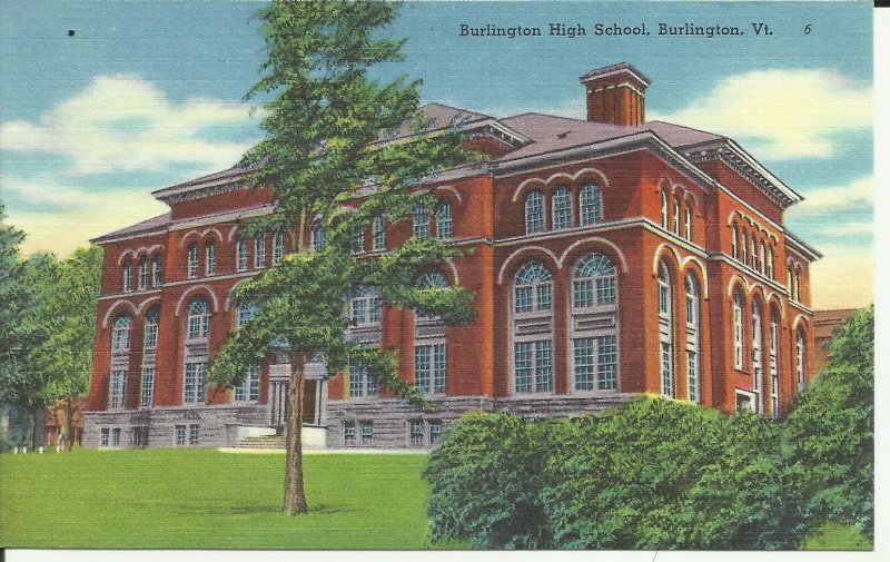 Burlington, VT., Burlington High School