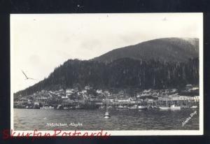 RPPC KETCHIKAN ALASKA HARBOR SCENE VINTAGE REAL PHOTO POSTCARD