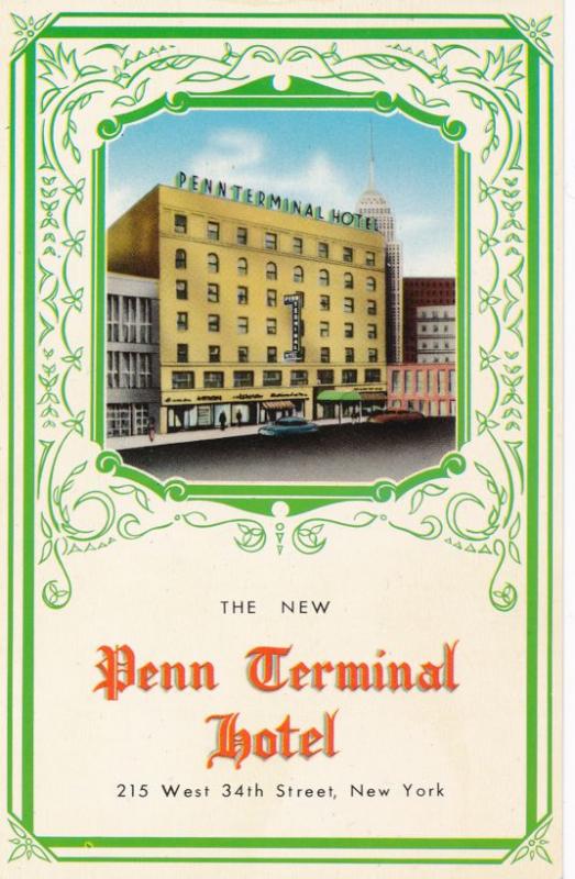 Penn Terminal Hotel on 34th Street - New York City