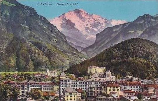 Switzerland Interlaken Generalansicht