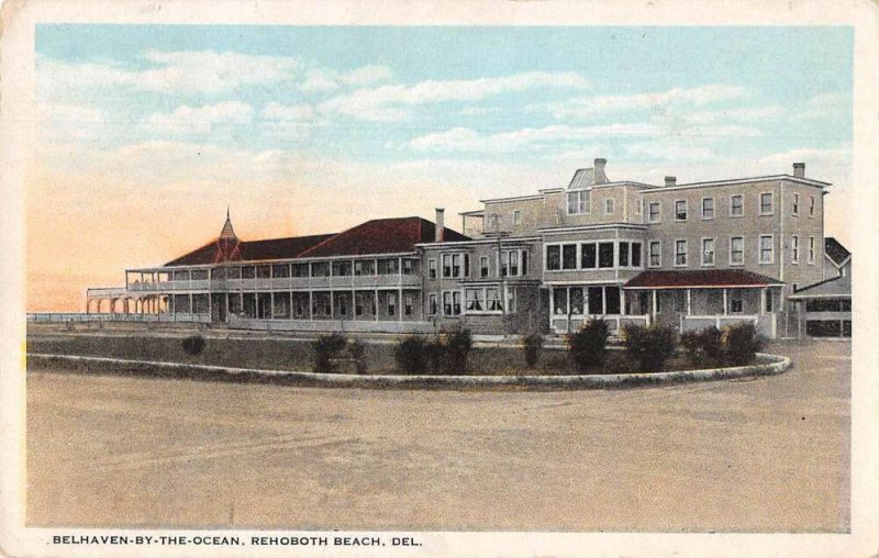 Rehoboth Beach Delaware Belhaven-By-The-Ocean Vintage Postcard AA37177