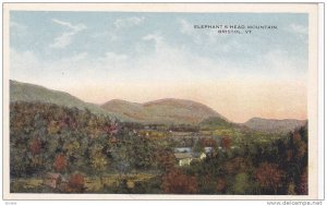 Elephant's Head Mountain, Bristol, Vermont, 1910-1920s