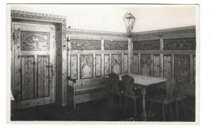 Mystery RPPC Lokrum Krain Benedictine Monastery of St Mary Dining Room Carving ?