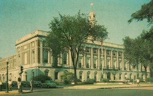 Vintage Postcard City Hall The Brass City Office Building Waterbury Connecticut