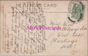 Genealogy Postcard - West, 68 St Mary's Terrace, West Hill, Hastings  GL2197