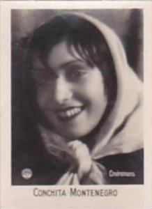 Orami Cigarette Card Film Favourites Series C No 262 Conchita Montenegro