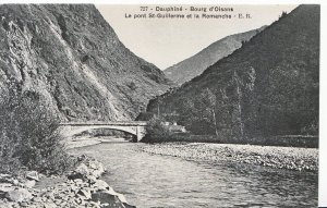 France Postcard - Dauphine - Bourg d'Oisans - Le Pont St-Guillerme     ZZ3746