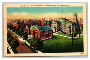 Vintage 1940's Postcard University of Pennsylvania Philadelphia Pennsylvania