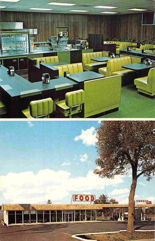 Stage Stop Restaurant Interstate 80 Stuart Iowa postcard