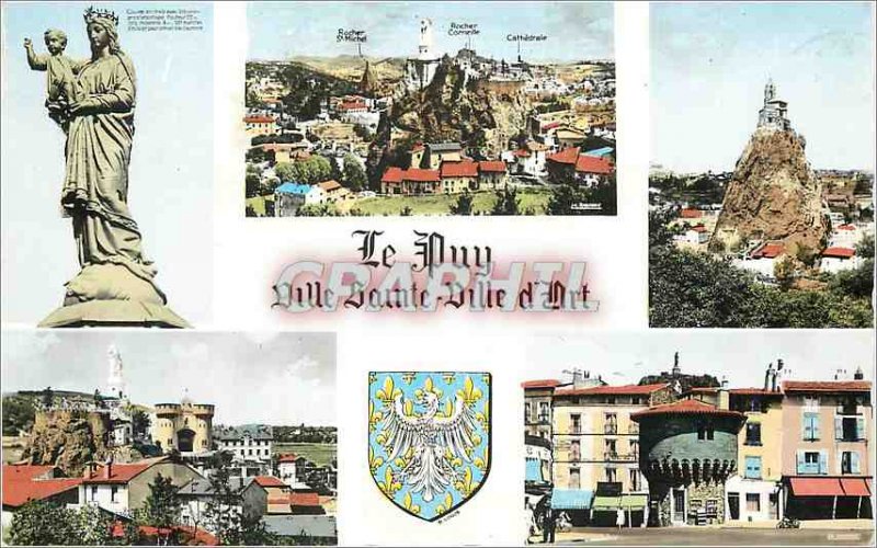 Postcard Modern 43,157 75 Le Puy (Haute Loire) holy city of art of our city d...