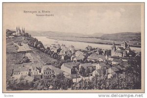 Gesamt-Ansicht, Remagen a. Rhein (Rhineland-Palatinate), Germany, 1900-1910s