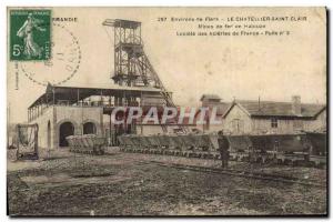 Postcard Old Mine Mines Around Flers Le Chatelier Saint Clair Iron Mines Halouze