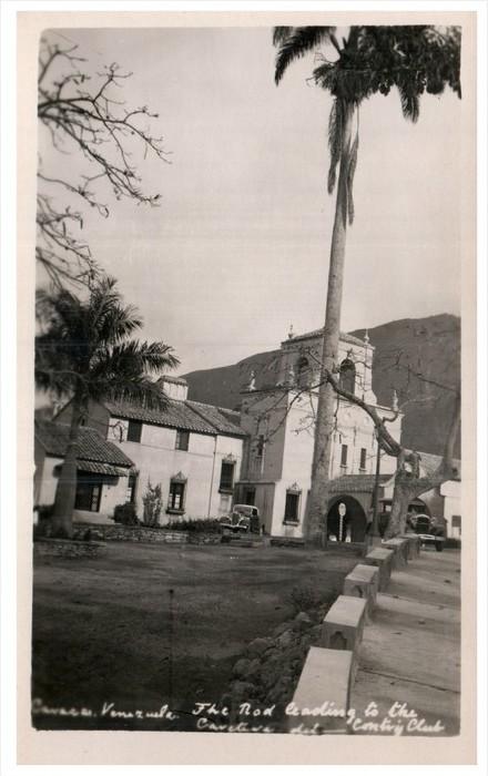 21778 Venezuela Curaco The Road leading to the Century Club