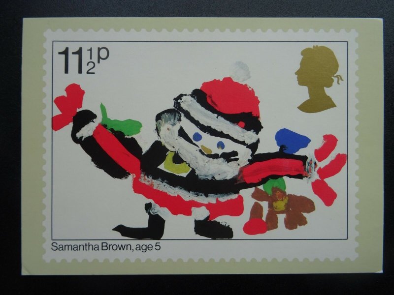 Post Office CHRISTMAS POSTCARD SET c1981 PHQ 56(b) 11/81 Design by T. Jenkins