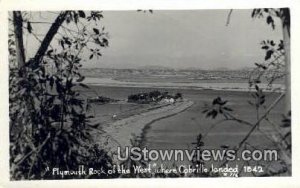 Plymouth Rock, Real Photo - San Diego, California CA  