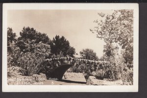Texas El Pasco - Wm Beaumont Gen. Hosp. - Scenic Bridge - EKC stamp box RPPC