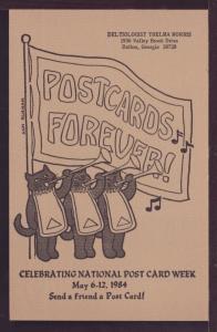 National Postcard Week Morris Dalton GA Postcard 3424