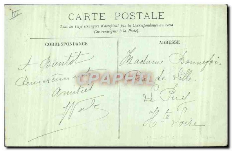 Old Postcard Fishing Boat Pending the tide