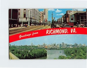 M-215637 Broad Street and Richmond Skyline Virginia USA