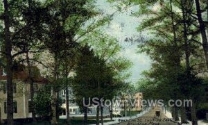 West Elm ST. - Brockton, Massachusetts MA Postcard