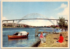 M-45017 The Fredrikstad Bridge Fredrikstad Norway Europe