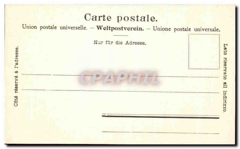 Postcard Old Vierwaldstattersee put Urirothstock