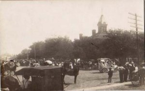 NY - Albany. North Street, Parade Scene, July 4, 1912.  *RPPC