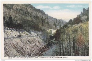 Cold River on The Mohawk Trail, through The Berkshire Hills, Massachusetts,  ...