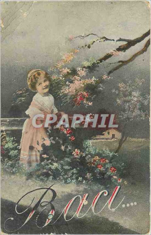 Postcard Old Child