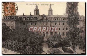 Postcard Old Lycee Limoges Gay Lussac