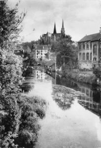 BF30245 chartres eure et l vue du pont neuf france