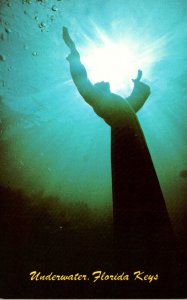 Florida Keys Pennekamp Underwater State Park Statue Of Christ