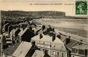 CPA MERS-les-BAINS et le Treport - Vue générale (514834)