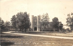 H84/ Gorham Maine RPPC Postcard c1936 Russell Hall Normal School 29