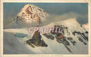 Postcard Old Jungfraujoch das Berghaus