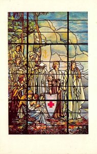 Left Panel of Three Memorial Windows American Red Cross, National Headquarter...