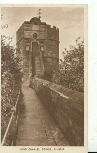 Cheshire Postcard - King Charles' Tower - Chester - Ref TZ4673
