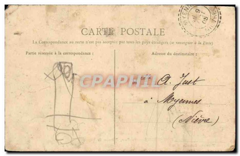 Old Postcard Compiegne Le Napoleon Cradle Park