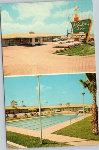 postcard Corpus Christi, Texas - Holiday Inn