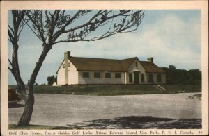 Prince Edward Island National Park Green Gables Golf Club Vintage Postcard