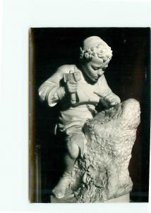 Postcard Firenze Galerie Pitty Michelangelo enfant Child Sculpturing  # 3904A