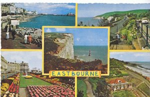 Sussex Postcard - Views of Eastbourne    XX542