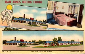 Florida Jacksonville Dan Jones Motor Court 1946