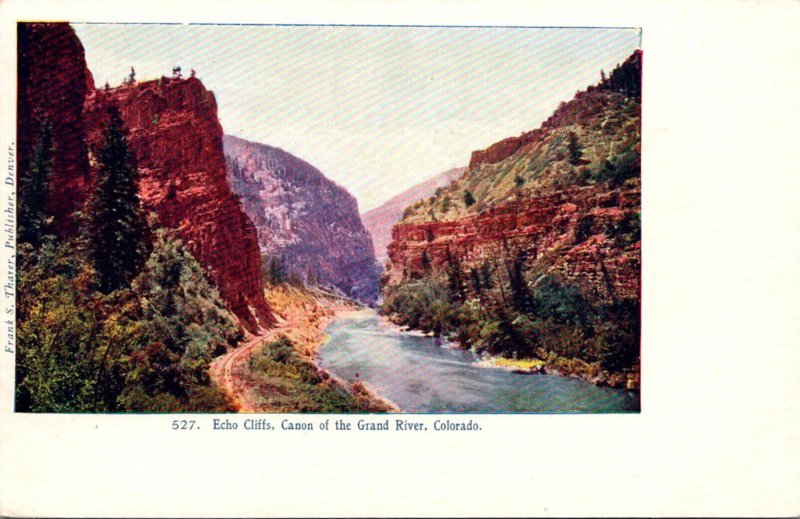 Colorado Echo Cliffs Canon Of The Grand River