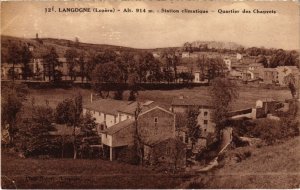 CPA LANGOGNE - Quartier des Chauvette (108022)