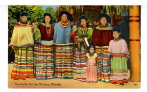 Seminole Indian Squaws, Florida