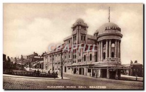 Great Britain Old Postcard Alhambra Music Hall Bradford