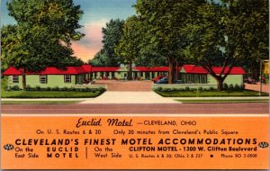 Linen PC Euclid Motel US Routes 6 and 20 1300 W. Clifton Blvd Cleveland, Ohio